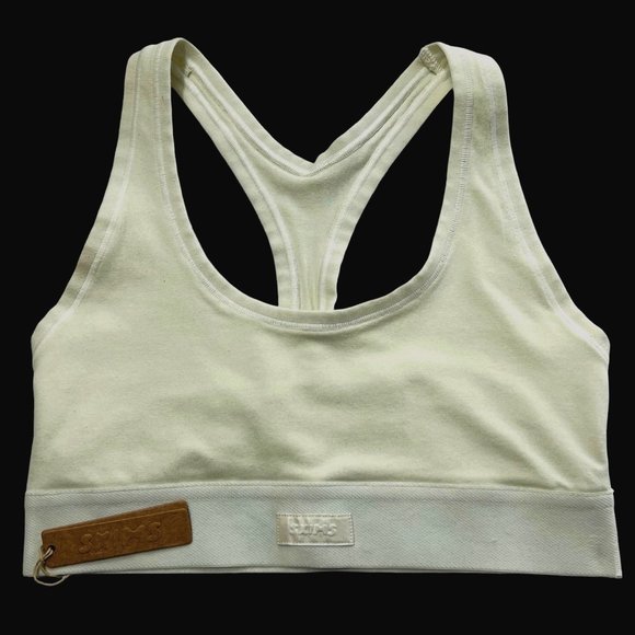 SKIMS Intimates & Sleepwear Skims Cotton Jersey Racerback Bra Bone